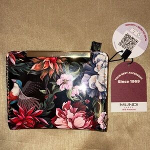 Mundi Vibrant Floral Wallet with RFID Block